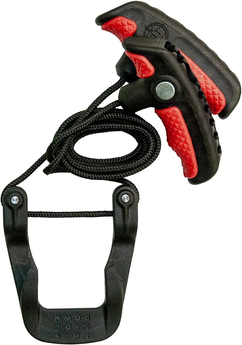Premium Rope Cocking Device for Crossbow, Ambidextrous, Easy Installation RCD, Reduces Cocking Tension Up to 50%, Raptor Sled Style